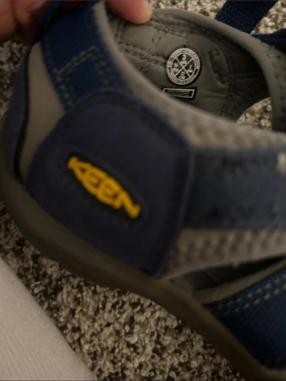 Keen Navy Blue Kids Closed-Toe Adventure Sandals